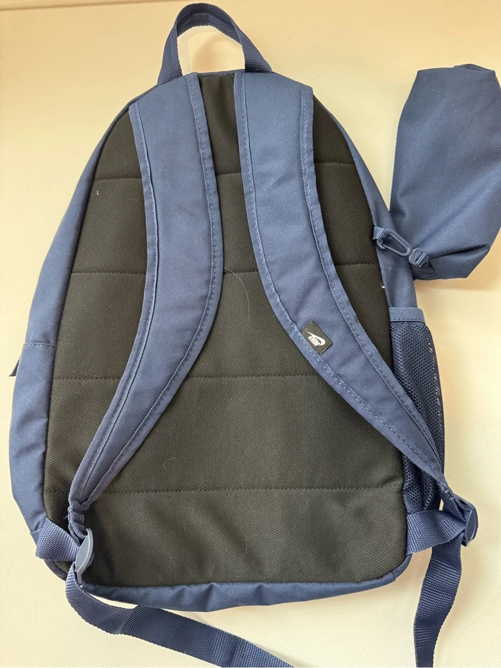 Nike Navy Backpack + Matching Pencil Case Book Bag School, Travel & Everyday